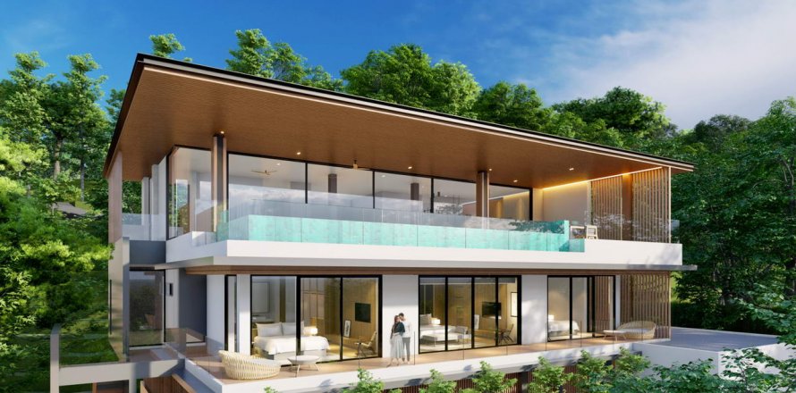 Villa in La Vista Villas, Phuket, Thailand 5 Schlafzimmer № 42061