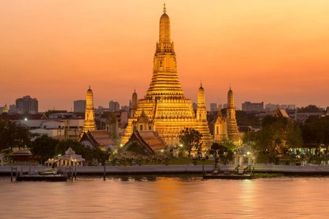Exhibition of properties along electric train lines in Bangkok