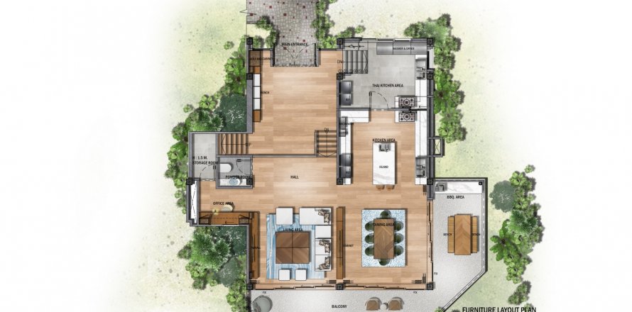 Off-Plan Blue Canyon Heights in Phuket, Thailand № 44316 - Foto 1