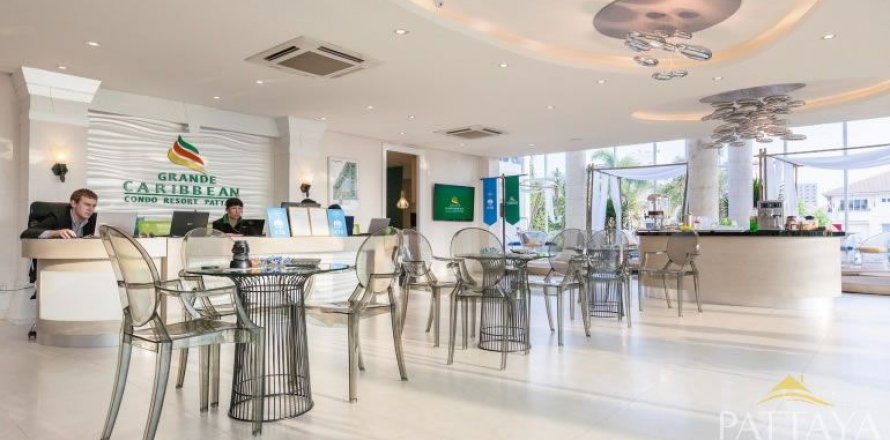 Eigentumswohnung auf Jomtien Beach, Pattaya, Thailand, 2 Schlafzimmer № 45084