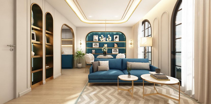 Eigentumswohnung in Phuket, Thailand, 3 Schlafzimmer in Above Element Condominium № 179023