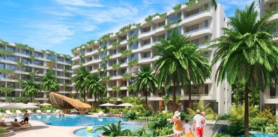 Eigentumswohnung in Phuket, Thailand, 2 Schlafzimmer in Layan Green Park № 47150
