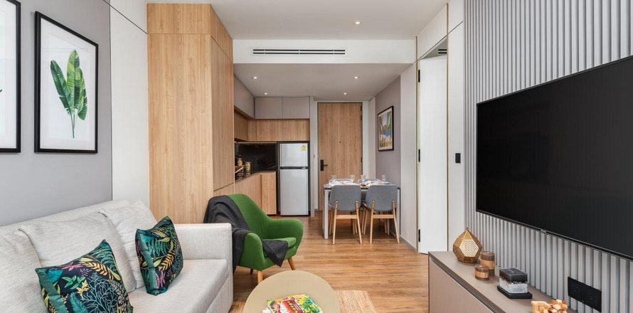 Condominio de 1 dormitorio en Phuket, Tailandia en Layan Green Park № 2876