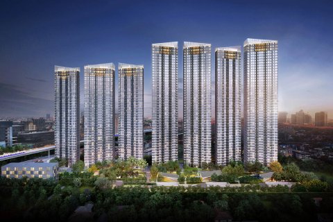 Sobre plano Skyrise Avenue Skv64 en Bangkok, Tailandia № 9242