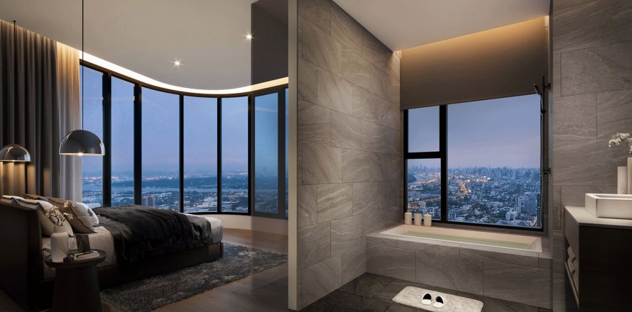 Condominio de 3 dormitorios en Phuket, Tailandia en Skyrise Avenue Skv64 № 9251