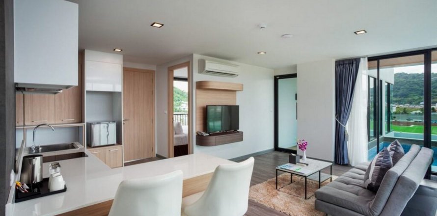 Condominio de 1 dormitorio en Phuket, Tailandia en Grand Kata VIP  № 9264