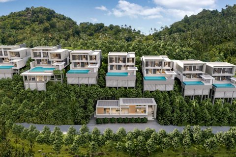 Sobre plano SANTI VISTA VILLAS en Ko Samui, Tailandia № 2856 - foto 6