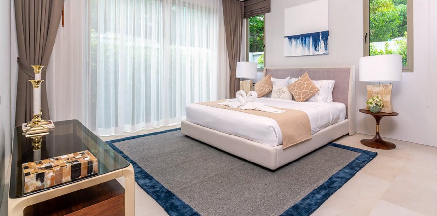 Condominio de 4 dormitorios en Phuket, Tailandia en BOTANICA BANGTAO BEACH № 3033