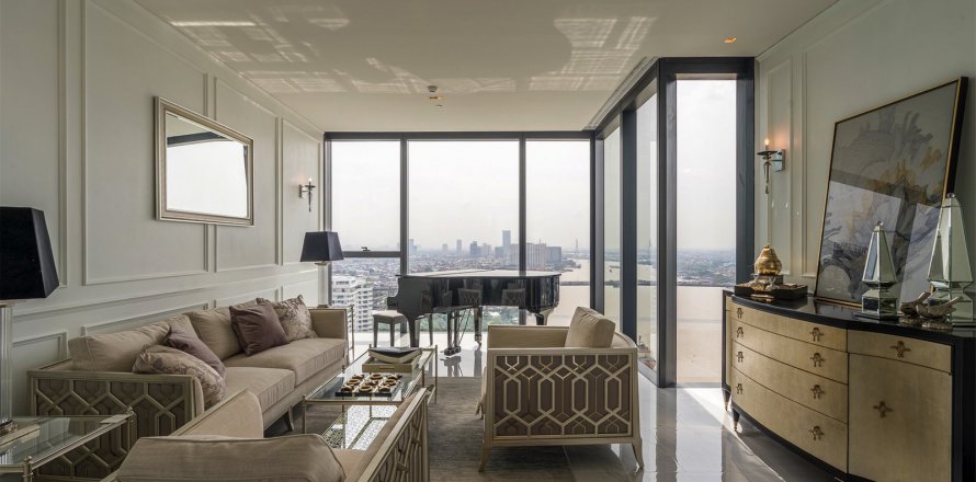 Condominio de 4 dormitorios en Bangkok, Tailandia en CANAPAYA RESIDENCES  № 2858