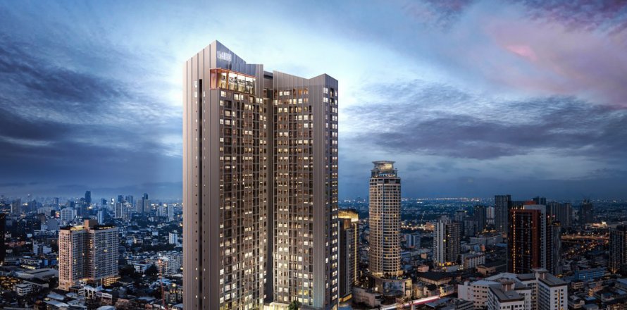 Sobre plano IDEO SUKHUMVIT RAMA 4 en Bangkok, Tailandia № 9283