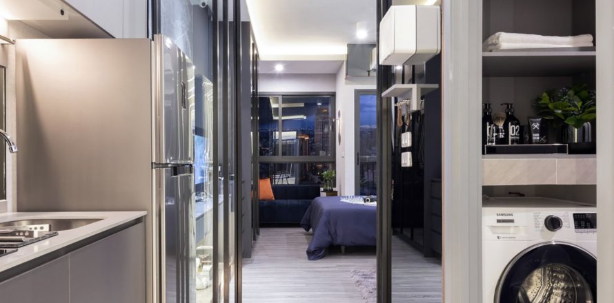 Estudio en el condominio en Bangkok, Tailandia en IDEO SUKHUMVIT RAMA 4 № 9284
