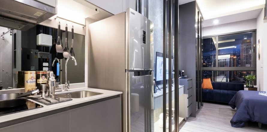 Condominio de 1 dormitorio en Bangkok, Tailandia en IDEO SUKHUMVIT RAMA 4  № 9285