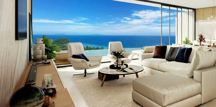 Condominio de 4 dormitorios en Ko Samui, Tailandia en AVANT GARDEN № 2994