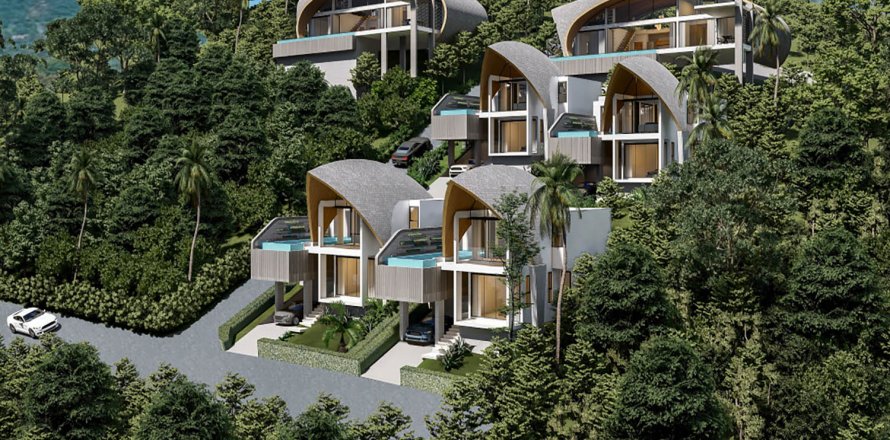 Sobre plano SANTI PURA VILLAS en Ko Samui, Tailandia № 3038