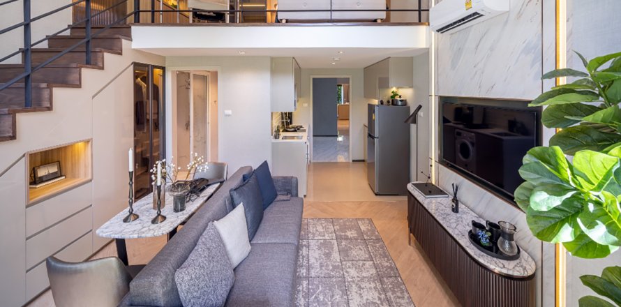 Condominio de 1 dormitorio en Bangkok, Tailandia en NA REVA CHAROENNAKHON  № 3116