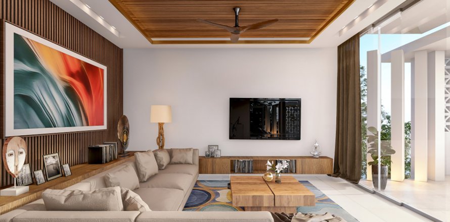 Condominio de 3 dormitorios en Ko Samui, Tailandia en SANTI VISTA VILLAS № 2861