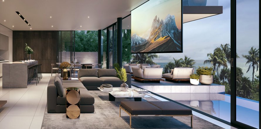 Condominio de 3 dormitorios en Phuket, Tailandia en ISOLA PHUKET  № 3094