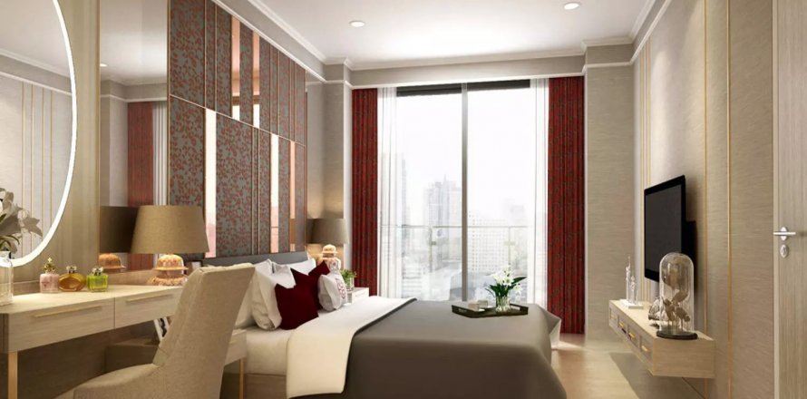 Condominio de 1 dormitorio en Bangkok, Tailandia en Supalai Oriental Sukhumvit 39 № 9646