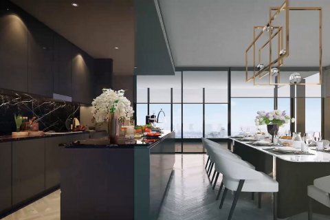 Condominio de 1 dormitorio en Bangkok, Tailandia en TAIT Sathorn 12  № 9492 - foto 6