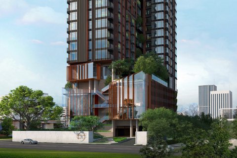 Sobre plano RHYTHM EKKAMAI ESTATE en Bangkok, Tailandia № 9306