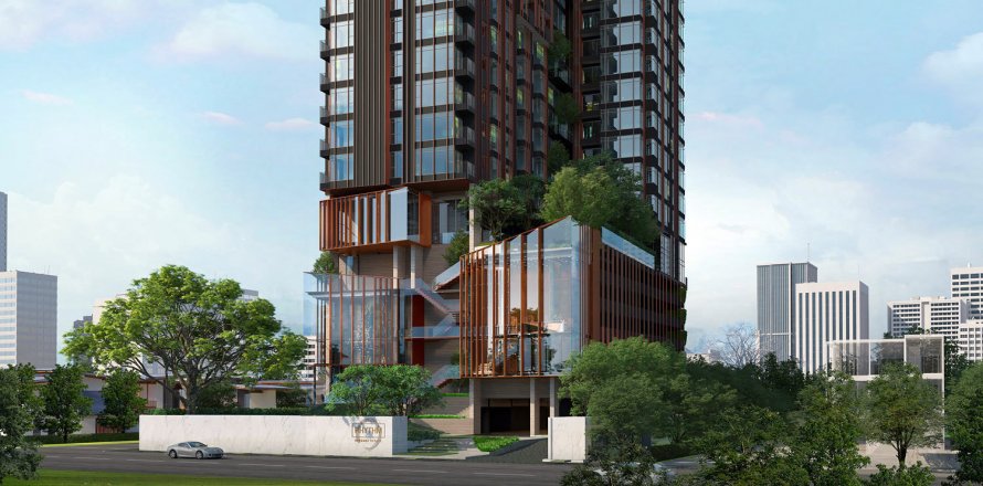 Sobre plano RHYTHM EKKAMAI ESTATE en Bangkok, Tailandia № 9306