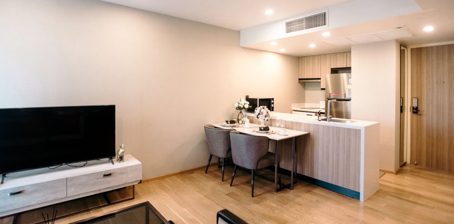 Condominio de 1 dormitorio en Bangkok, Tailandia en Na Vara Residence № 9403