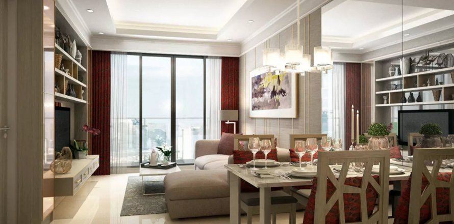 Condominio de 1 dormitorio en Bangkok, Tailandia en Supalai Oriental Sukhumvit 39  № 9647