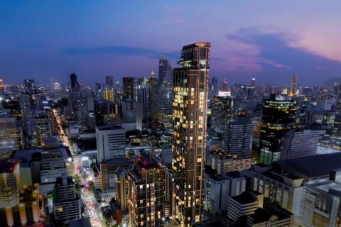 Condominio de 1 dormitorio en Bangkok, Tailandia en 28 CHIDLOM № 6601