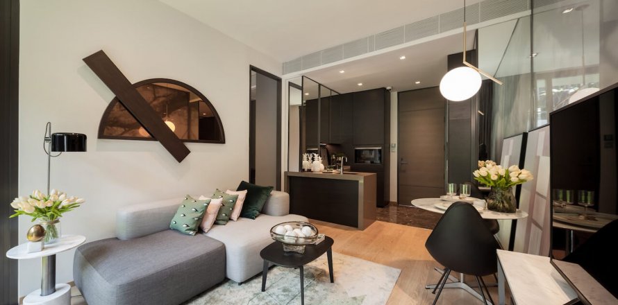 Condominio de 1 dormitorio en Bangkok, Tailandia en 28 CHIDLOM № 9932