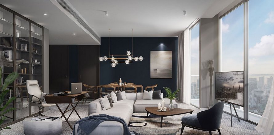 Condominio de 2 dormitorios en Bangkok, Tailandia en TAIT Sathorn 12 № 9483