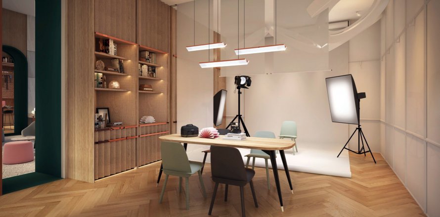 Condominio de 1 dormitorio en Bangkok, Tailandia en XT HUAIKHWANG  № 9357