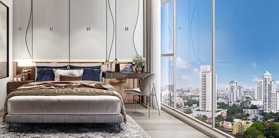 Condominio de 2 dormitorios en Bangkok, Tailandia en RHYTHM EKKAMAI ESTATE № 9310