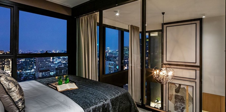 Condominio de 2 dormitorios en Bangkok, Tailandia en The Lofts Silom № 9431