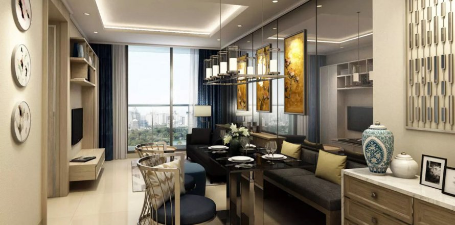 Condominio de 1 dormitorio en Bangkok, Tailandia en Supalai Oriental Sukhumvit 39  № 9645