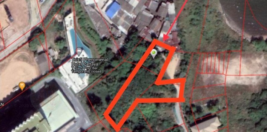 Terreno en Pattaya, Tailandia № 8887