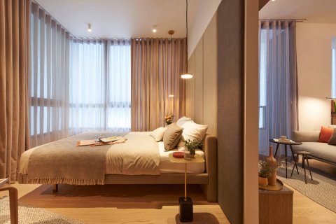 Condominio de 2 dormitorios en Bangkok, Tailandia en HOLME Ekkamai 22  № 9502