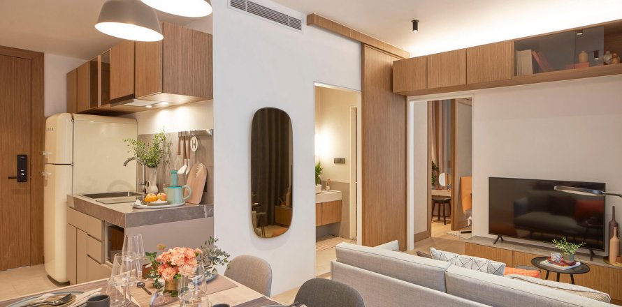 Condominio de 2 dormitorios en Bangkok, Tailandia en HOLME Ekkamai 22 № 9503