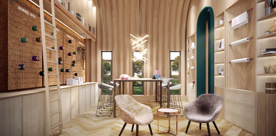 Condominio de 1 dormitorio en Bangkok, Tailandia en XT HUAIKHWANG № 9358