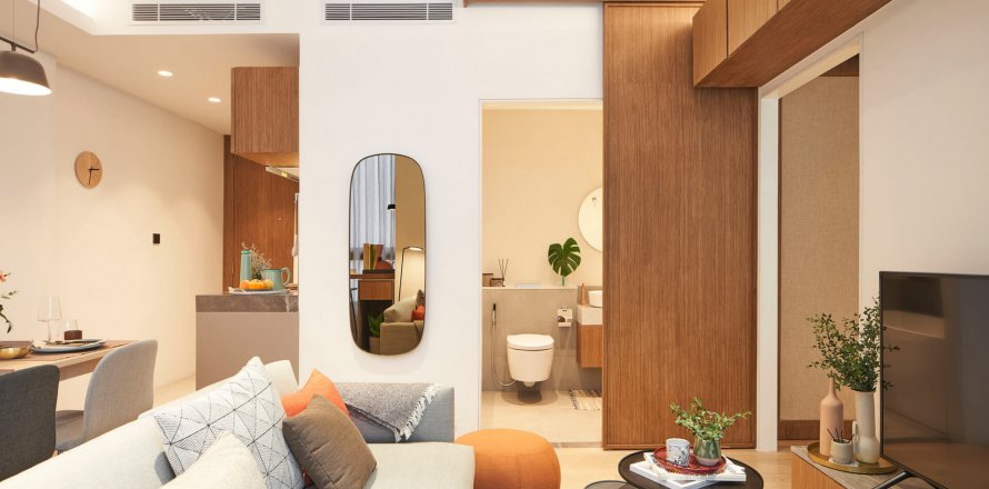 Condominio de 1 dormitorio en Bangkok, Tailandia en HOLME Ekkamai 22 № 9509