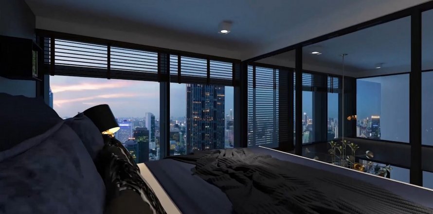 Condominio de 2 dormitorios en Bangkok, Tailandia en The Lofts Silom № 9434