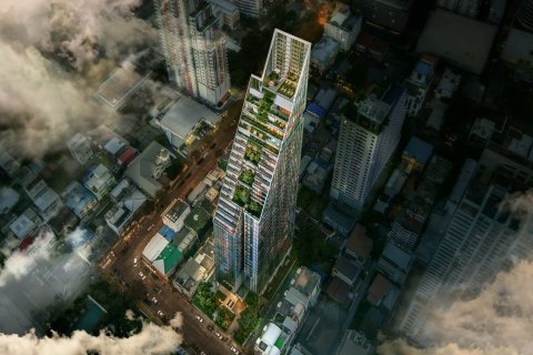 Condominio de 1 dormitorio en Bangkok, Tailandia en TAIT Sathorn 12  № 9492 - foto 10