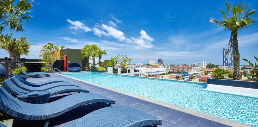 Condominio de 2 dormitorios en Pattaya, Tailandia № 8264