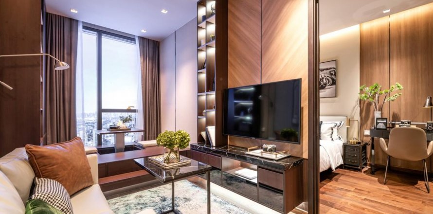 Condominio de 1 dormitorio en Bangkok, Tailandia en CLOUD RESIDENCES SKV23 № 10011