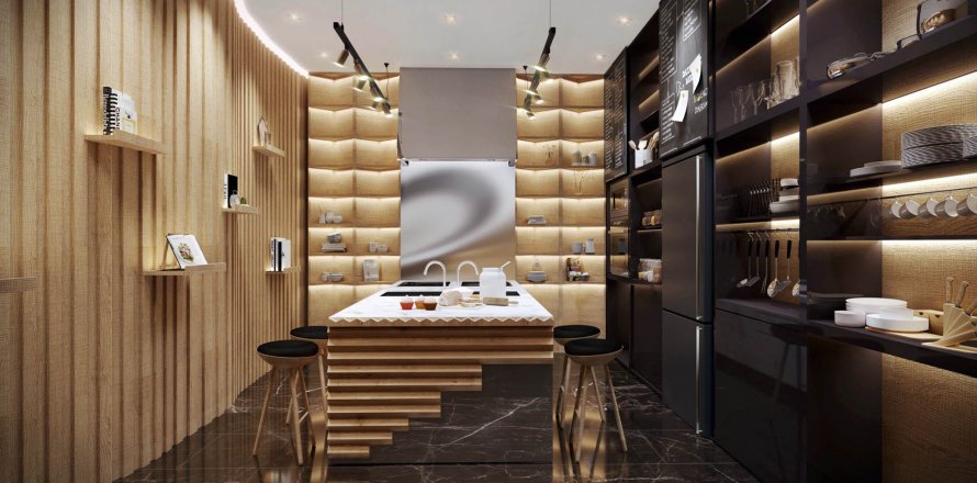 Condominio de 1 dormitorio en Bangkok, Tailandia en XT HUAIKHWANG  № 9359