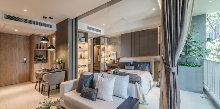 Condominio de 1 dormitorio en Bangkok, Tailandia en FYNN SUKHUMVIT 31  № 9986