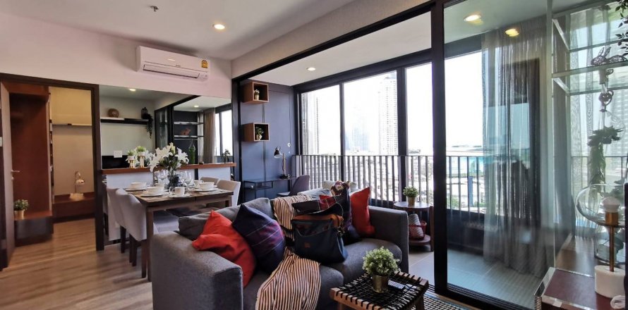 Condominio de 2 dormitorios en Bangkok, Tailandia en IDEO MOBI ASOKE № 9967