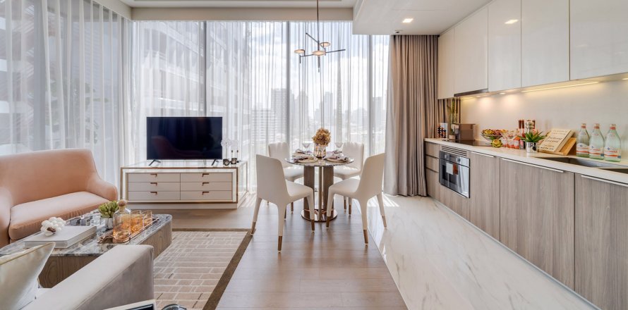 Condominio de 3 dormitorios en Bangkok, Tailandia en Celes Asoke № 9570