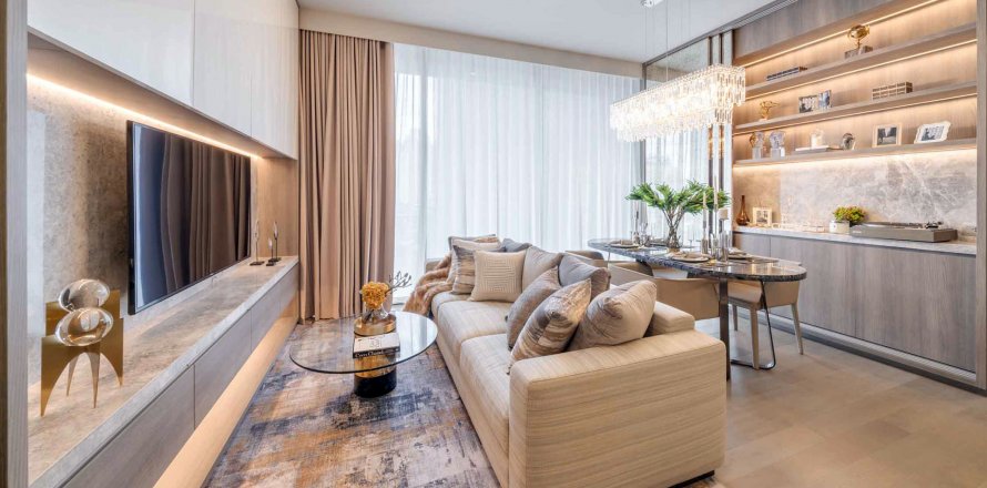 Condominio de 1 dormitorio en Bangkok, Tailandia en Celes Asoke № 9566