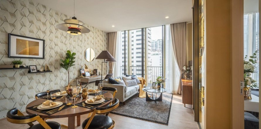 Condominio de 1 dormitorio en Bangkok, Tailandia en NOBLE BE 19 № 9921