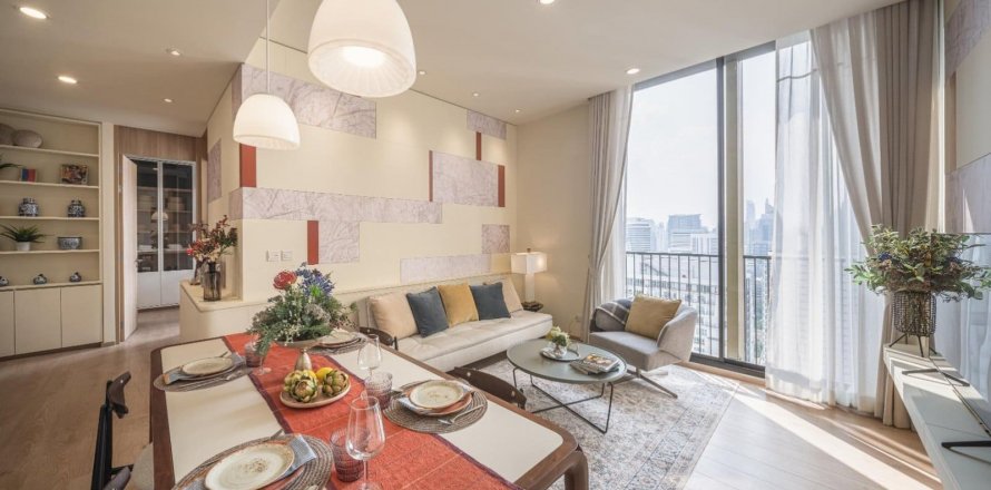 Condominio de 1 dormitorio en Bangkok, Tailandia en NOBLE BE 19 № 9923